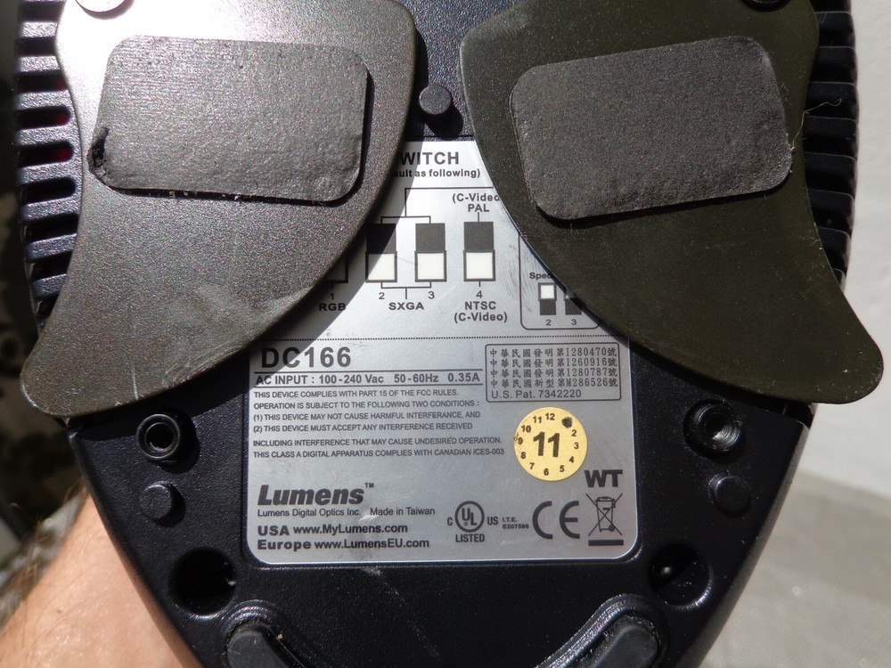 Lumens Digital Optics DC166 Document Camera SXGA and XGA