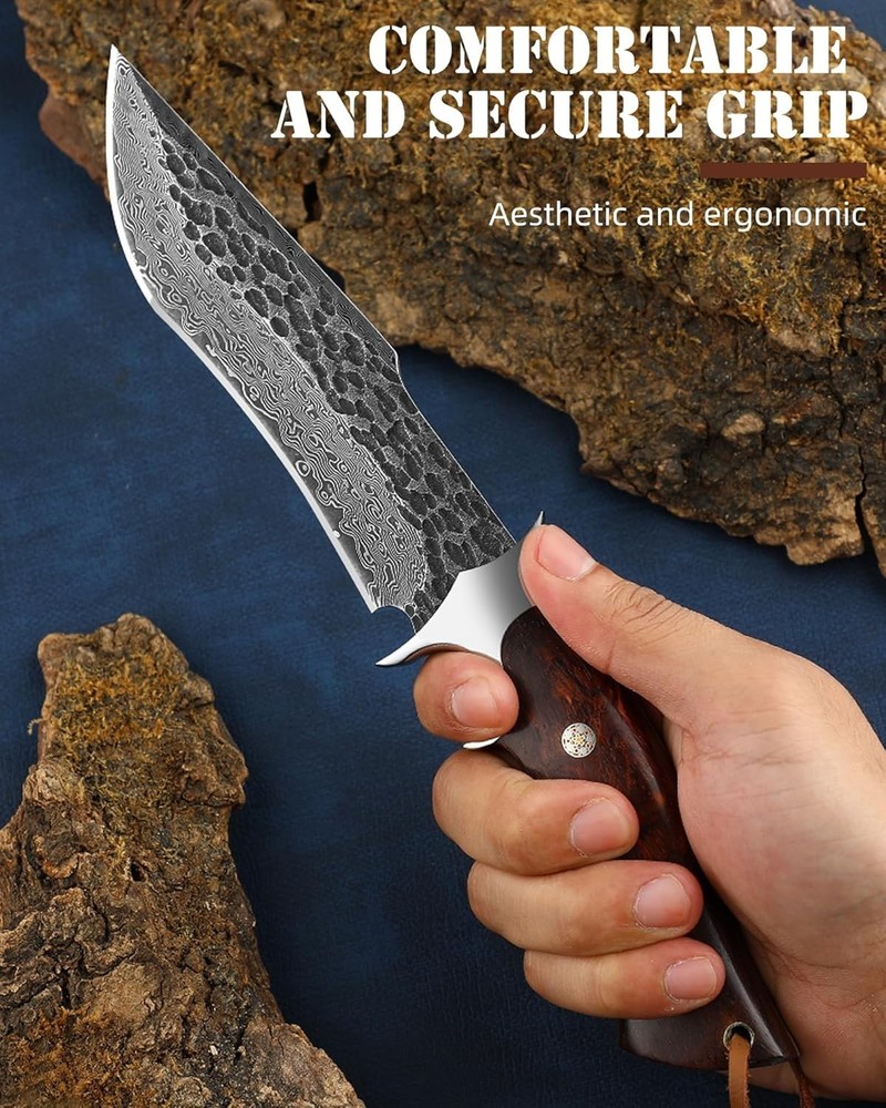 EDC Fixed Blade Camping Survival Bushcraft Knife