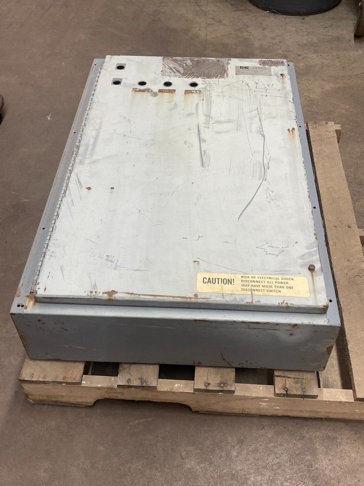 RAE ELECTRICAL ENCLOSURE INDUSTRIAL CONTROL PANEL 40" X 25-1/2" X 9"