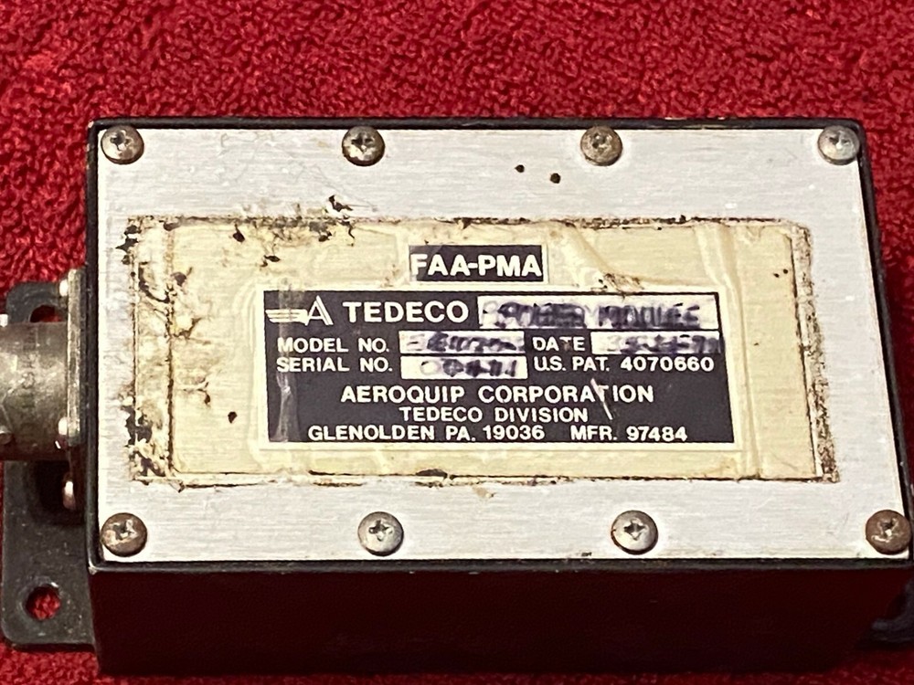 AEROQUIP CORP TEDECO POWER MODULE