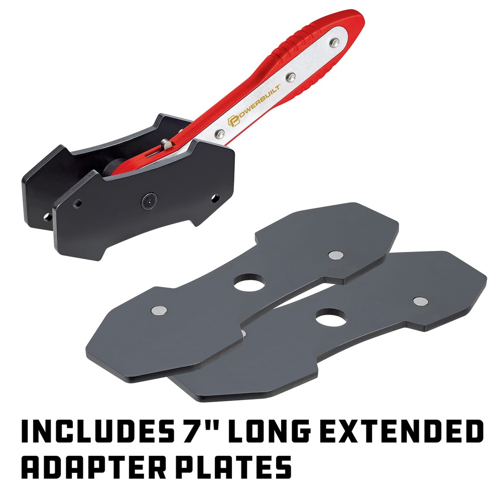 Powerbuilt Ratcheting Caliper Piston Tool Set - 647861