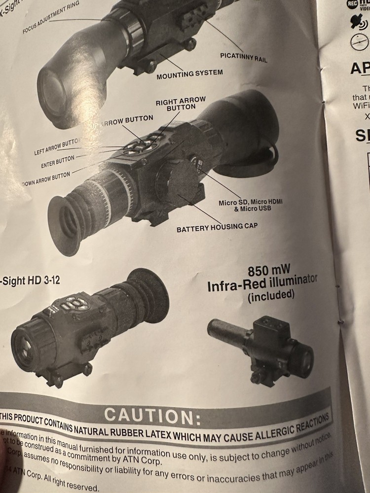 ATN 850mW Infra-Red Illuminator