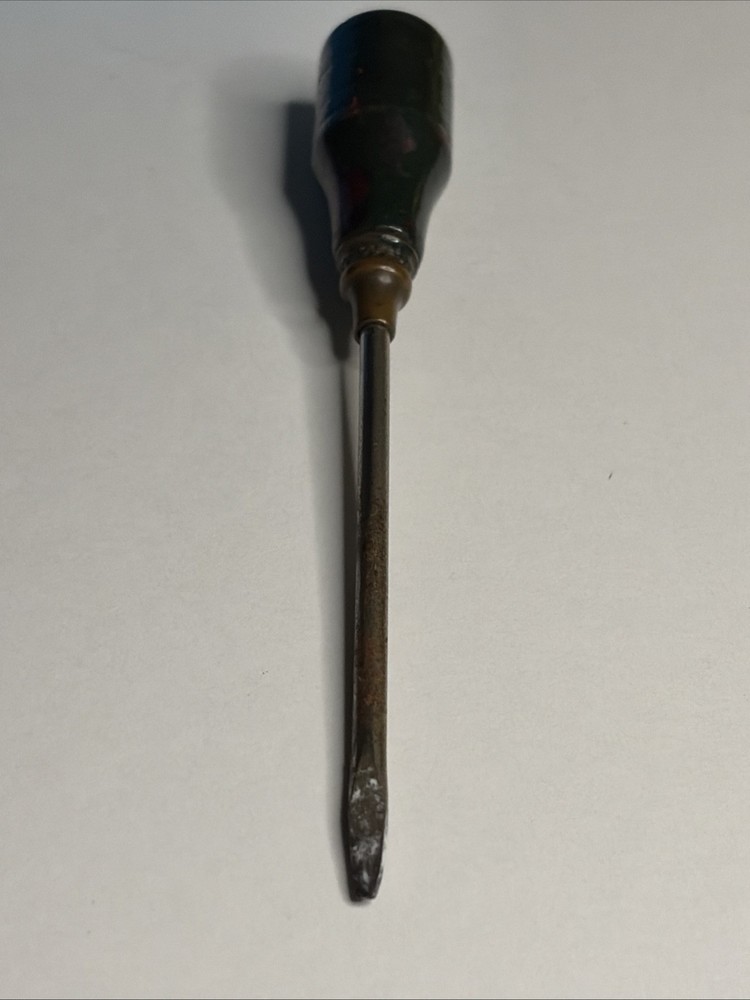 Vintage Mini Screwdriver Wood Handle