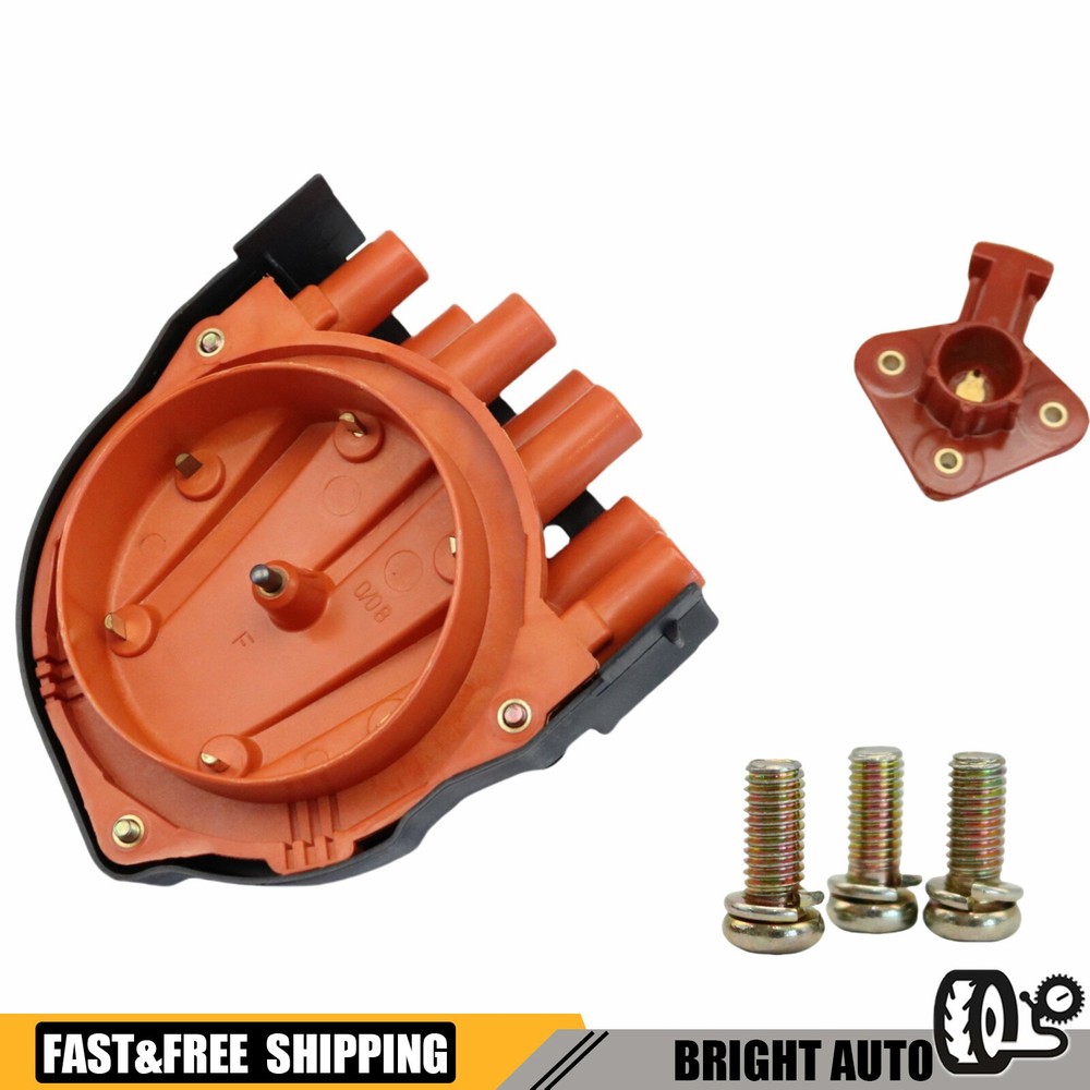 Fit For BMW E23 E24 E28 E30 E31 E32 Distributor Cap & Rotor 12111725070 USA