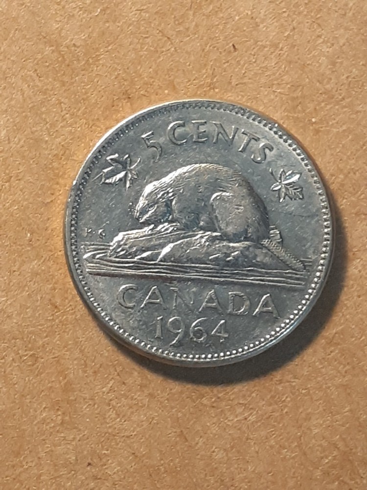 1964 5 CENTS CANADA