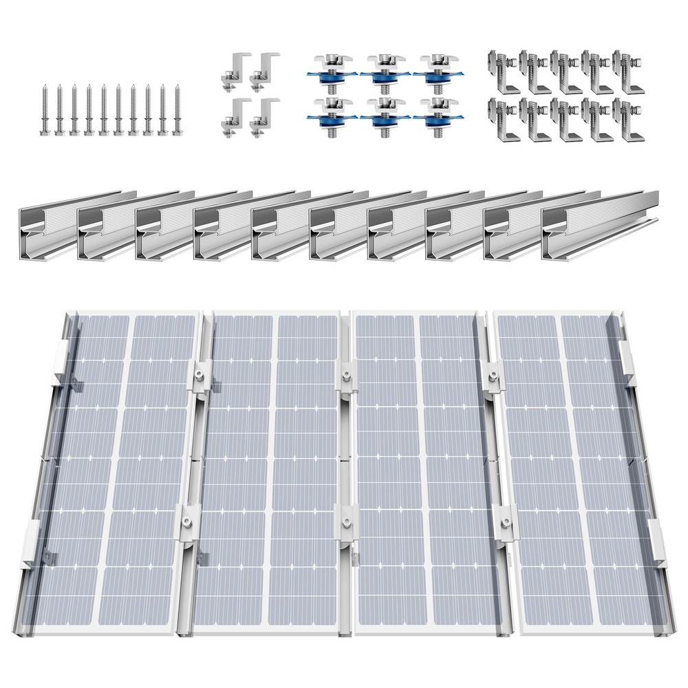 VEVOR Solar Panel Mounting Brackets Solar Panel Mounting Kit for Various Roofs