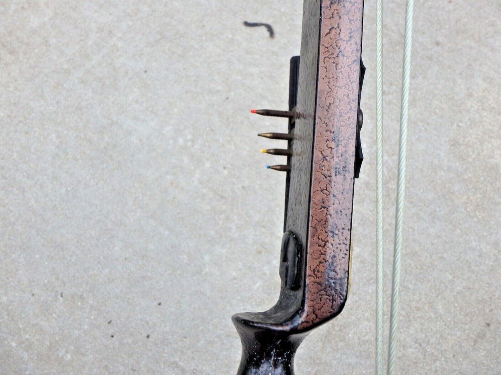 VINTAGE BEAR WHITETAIL HUNTER COMPOUND BOW 39in PROLINE SIGHT/RAIL