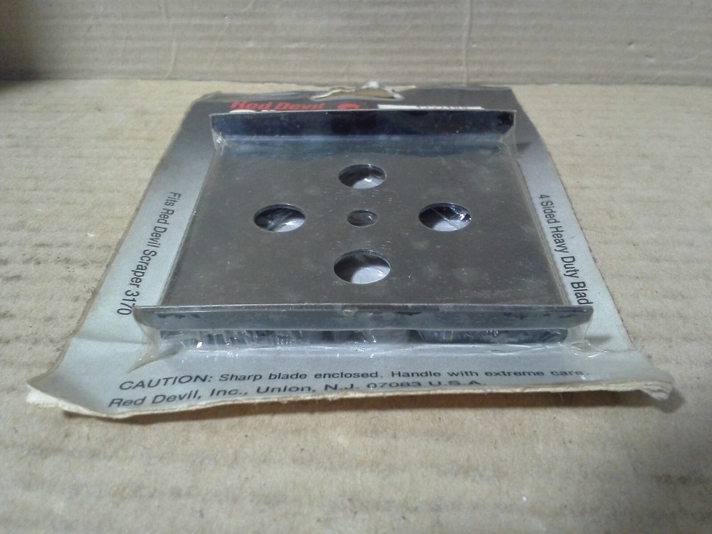 Red Devil 3169 3" Scraper Blade Heavy Duty-Fits Red Devil Scraper 3170. NOS