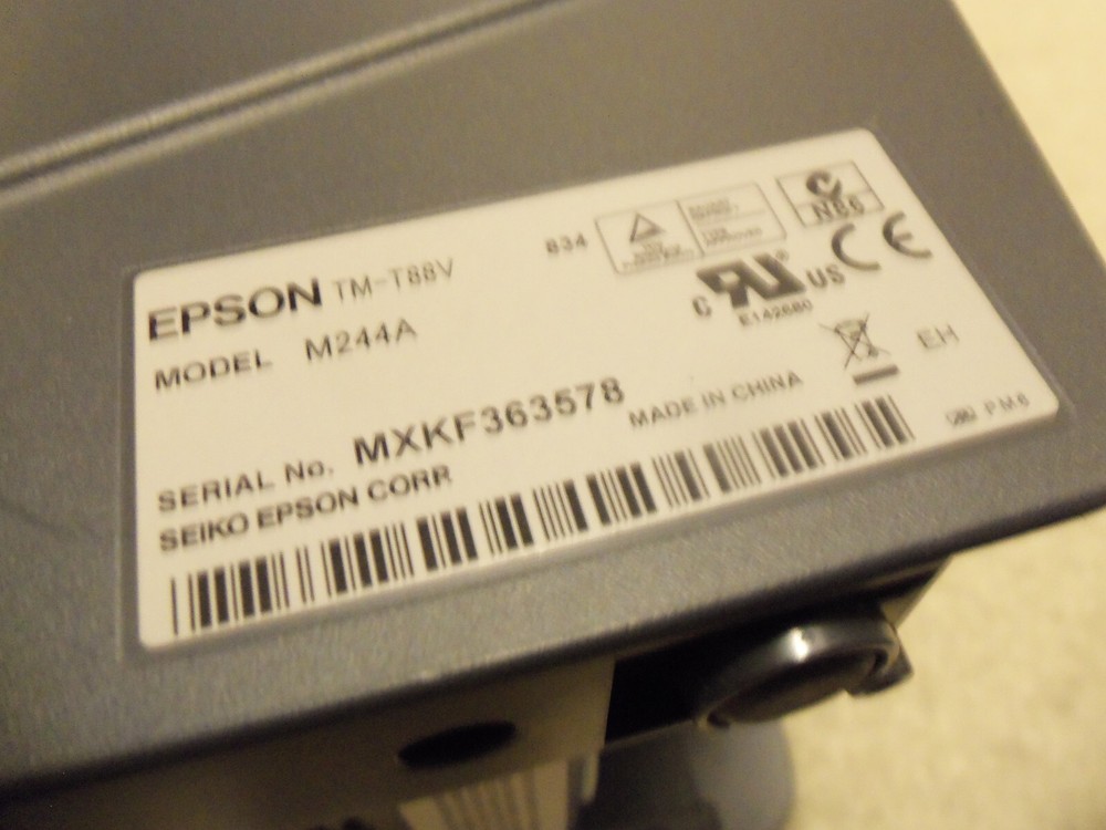 Epson M244A Ethernet LAN POS Receipt Printer TM-T88V