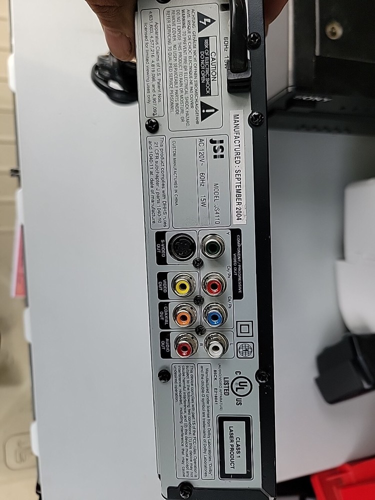 JSI Model JS4110 DVD Player