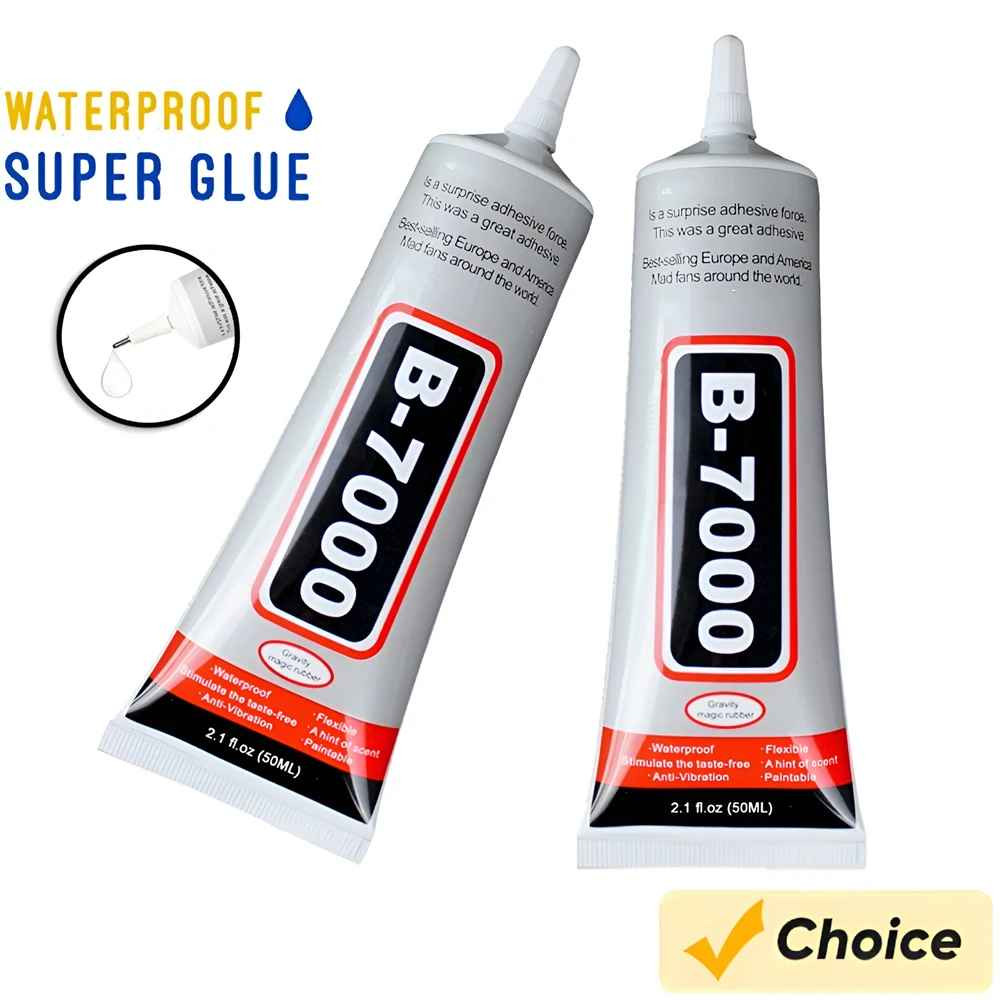 B7000 T7000 Liquid Adhesive Glue 15/50/110ml Clear Black Repair