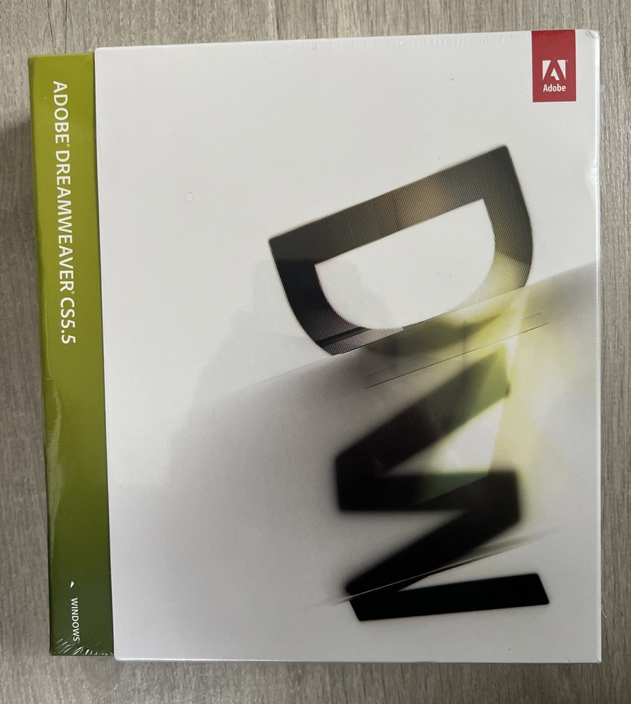 Adobe Dreamweaver CS5.5 For Windows Sealed