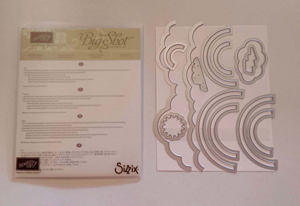 Stampin' Up "Rainbow Builder" Sizzix Framelits Die Set NEW