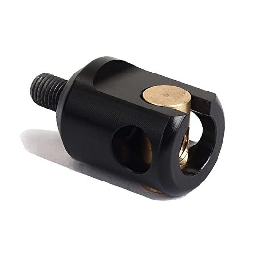 Bow Stabilizer Quick Disconnect Double Joint Archery Shock Absorber Black