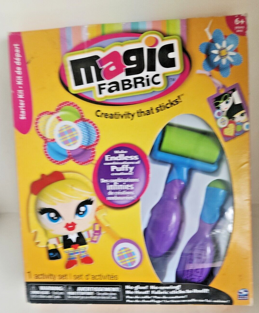 Magic Fabric Creativity That Sticks Activity Set Spin Master  6+ YEARS (T16)