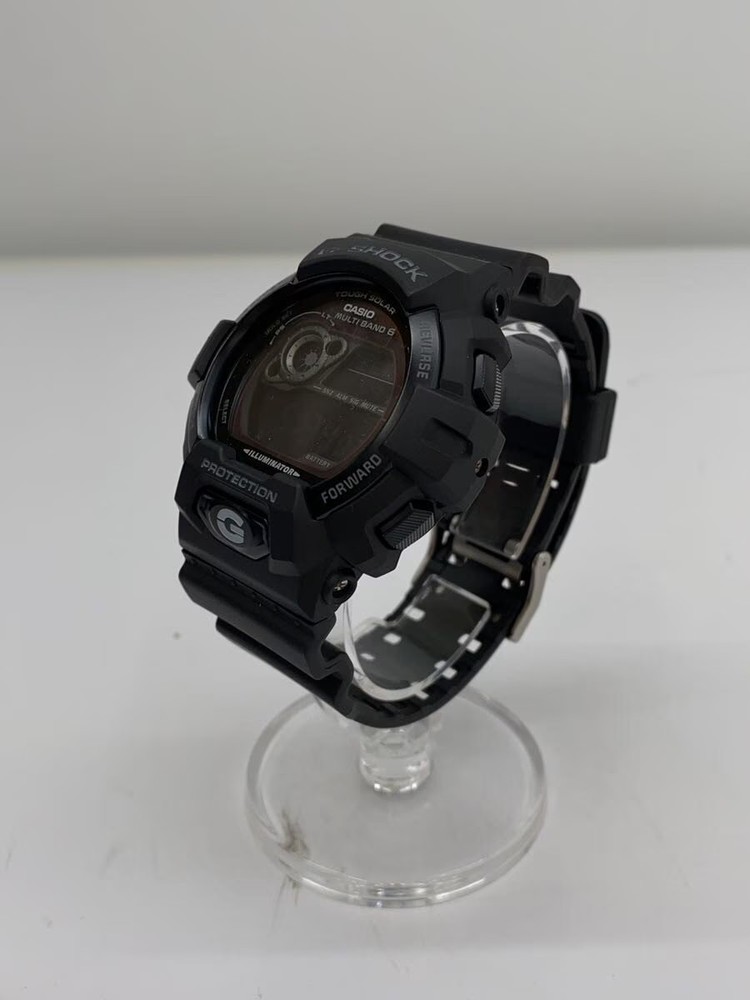 CASIO Solar Watch G SHOCK Digital Rubber BLK