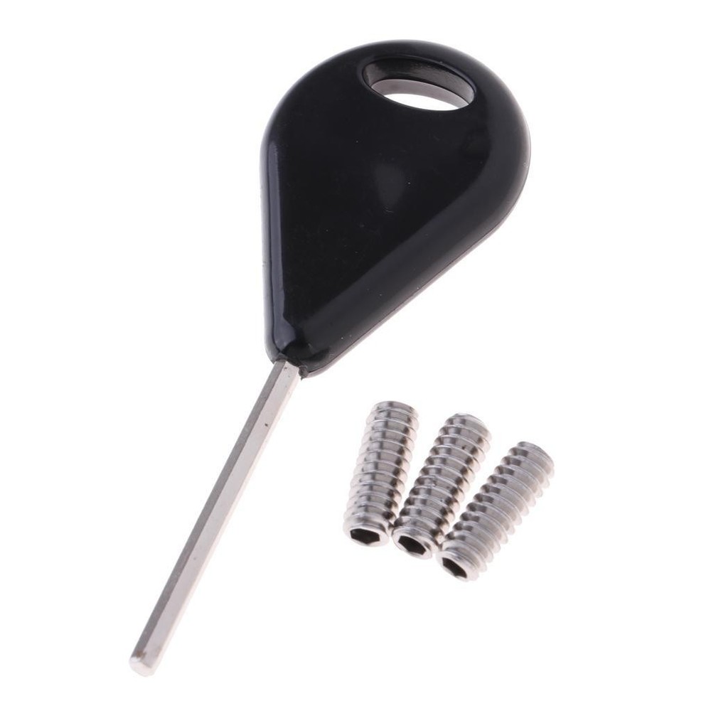 Surfing Set- + 3 Screws for -Fin & Key Replacement