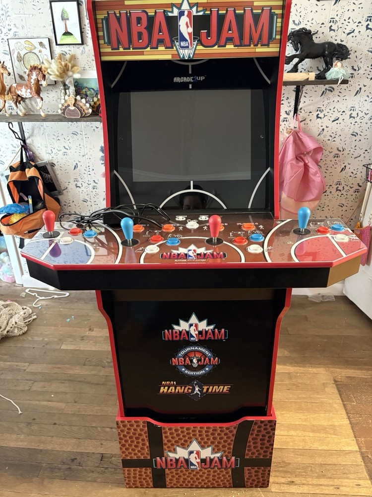 Arcade1up NBA Jam, Tournament Edition, Hang Time Arcade Machine