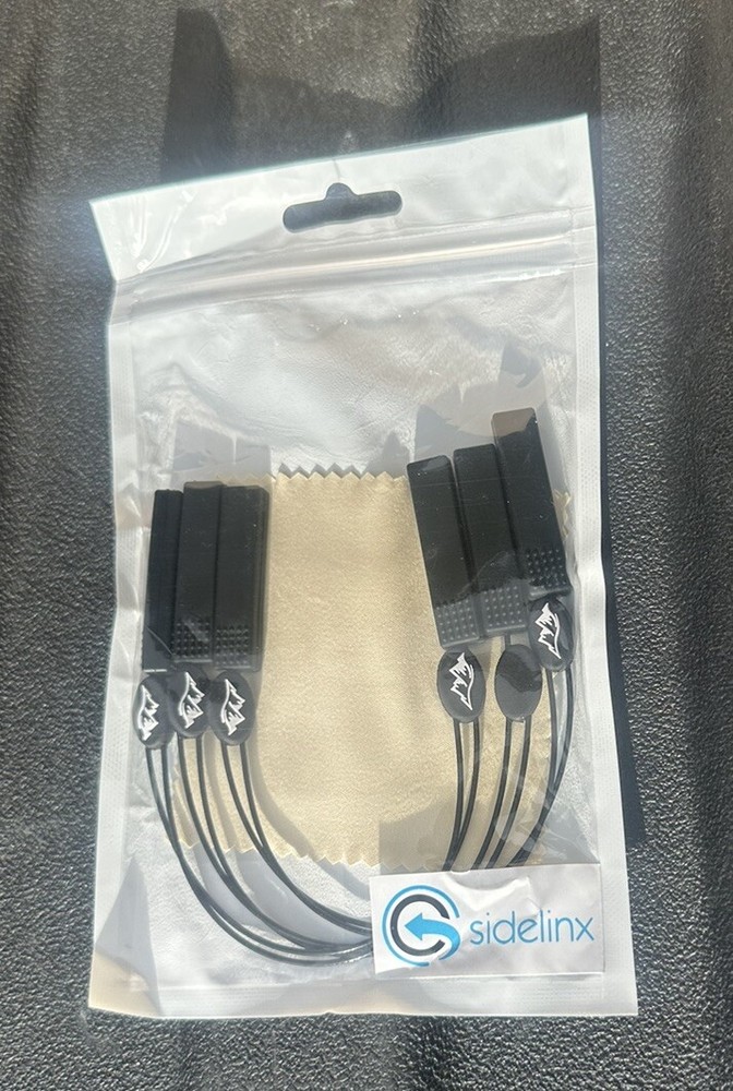 Sidelinx 3 Pack - Adjustable Eyeglass Strap (Mountain) No Tail Sunglass Strap!