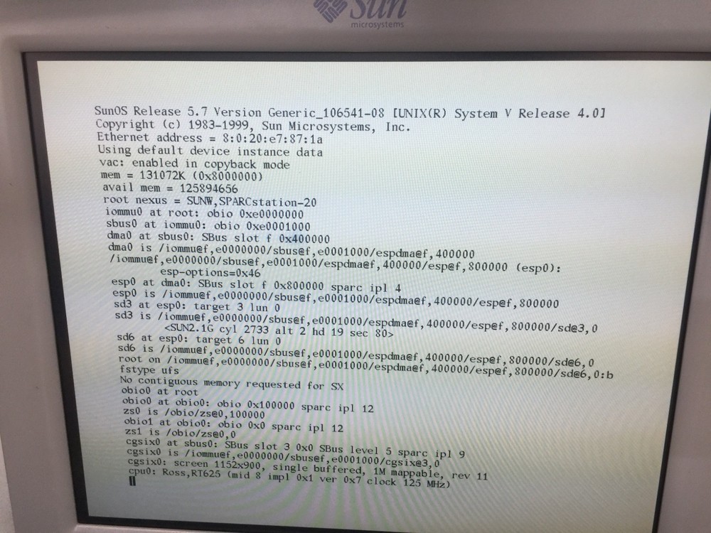 SUN 540-2500, CDROM CD 2Plus Drive, SparcSTATION-20, SparcSTATION-5. Test-PASS