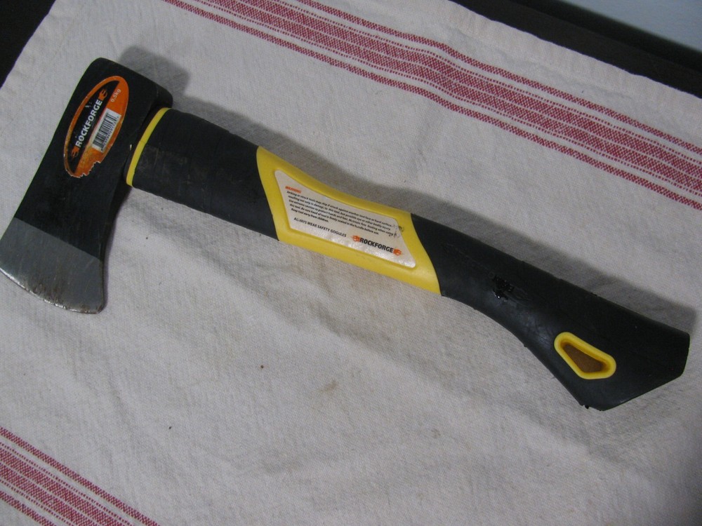 Rockforge Camping Hatchet Axe 14" Long, Blade Length 3.25"