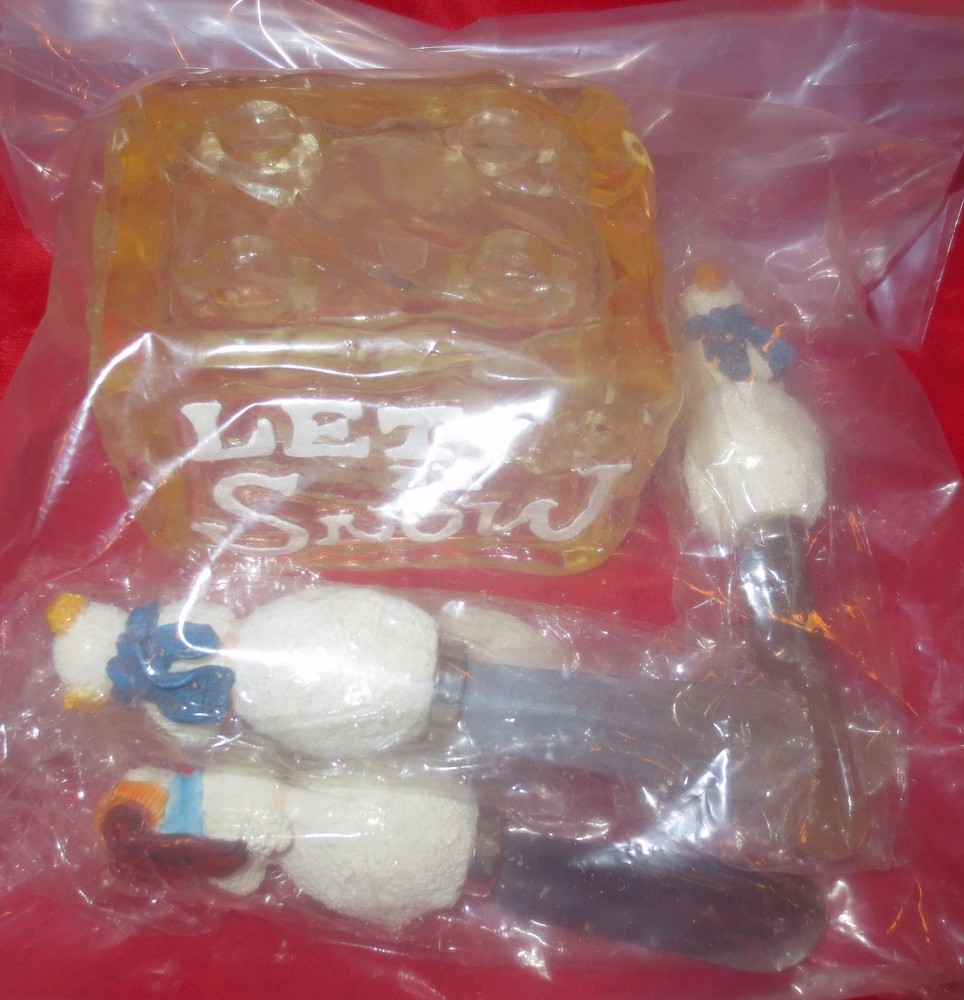 Department 56 Icecube & Snowmen Spreaders Set
