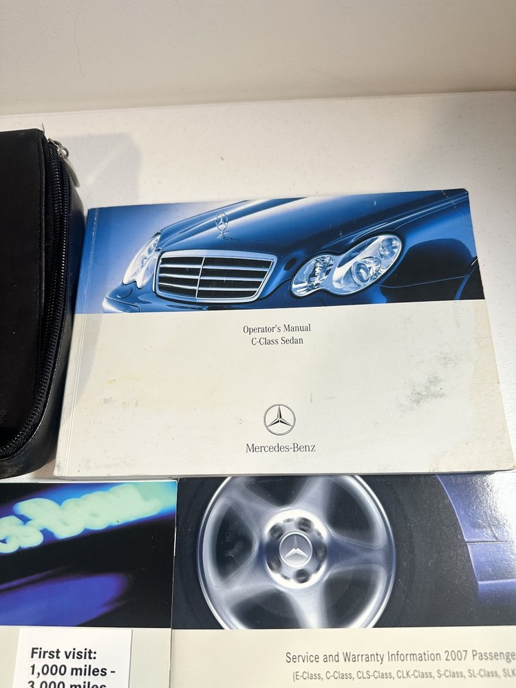2006 Mercedes-Benz E-Class Owner's Manual Set OEM