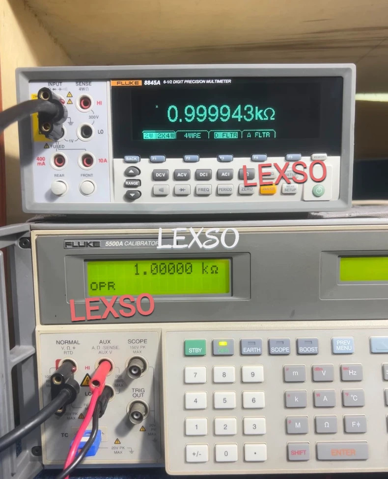 Fluke 8845A Digital Multimeter 6.5 Digit Precision Multimeter /Good function #$