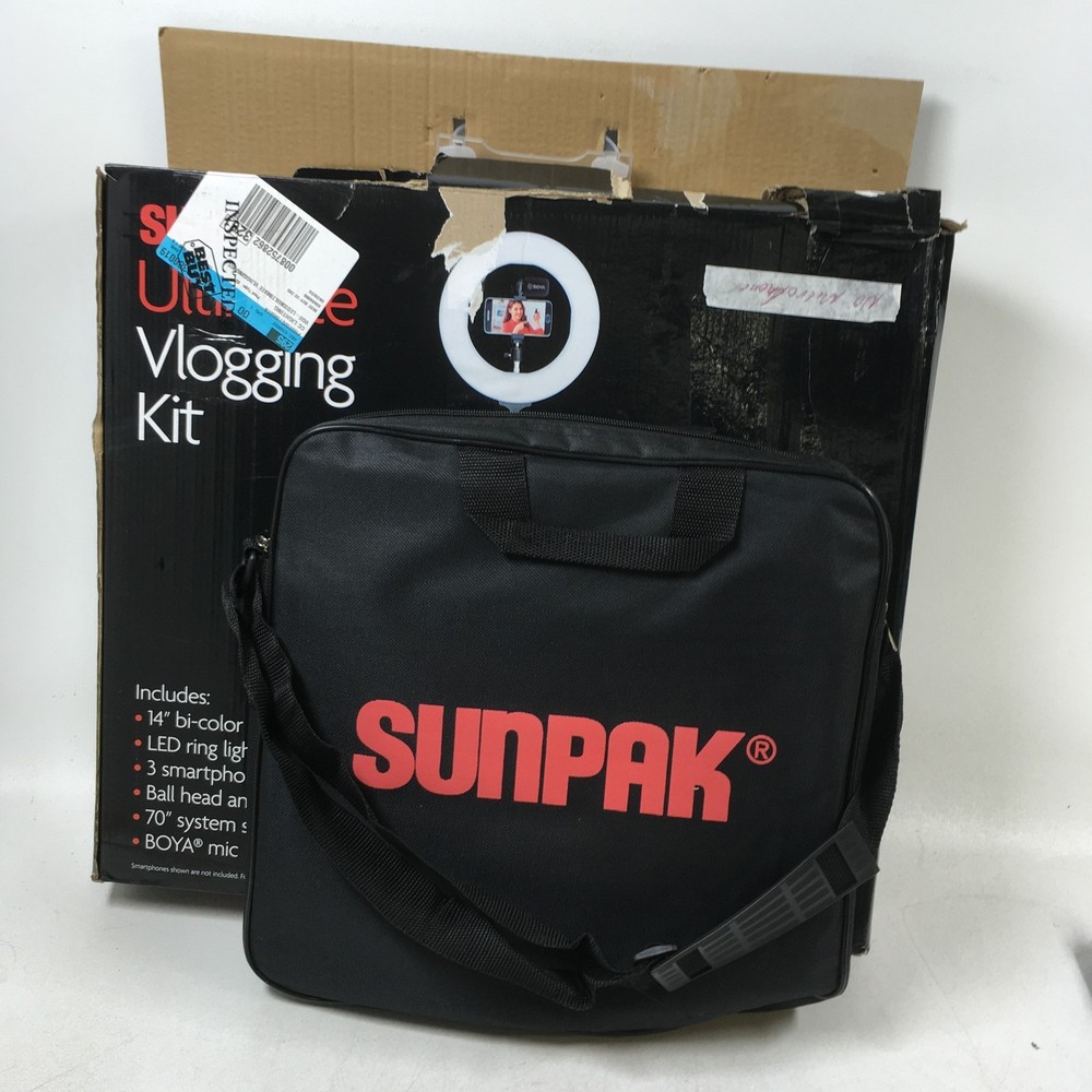 Sunpak Ultimate Vlogging Kit (NO Microphone!) READ!