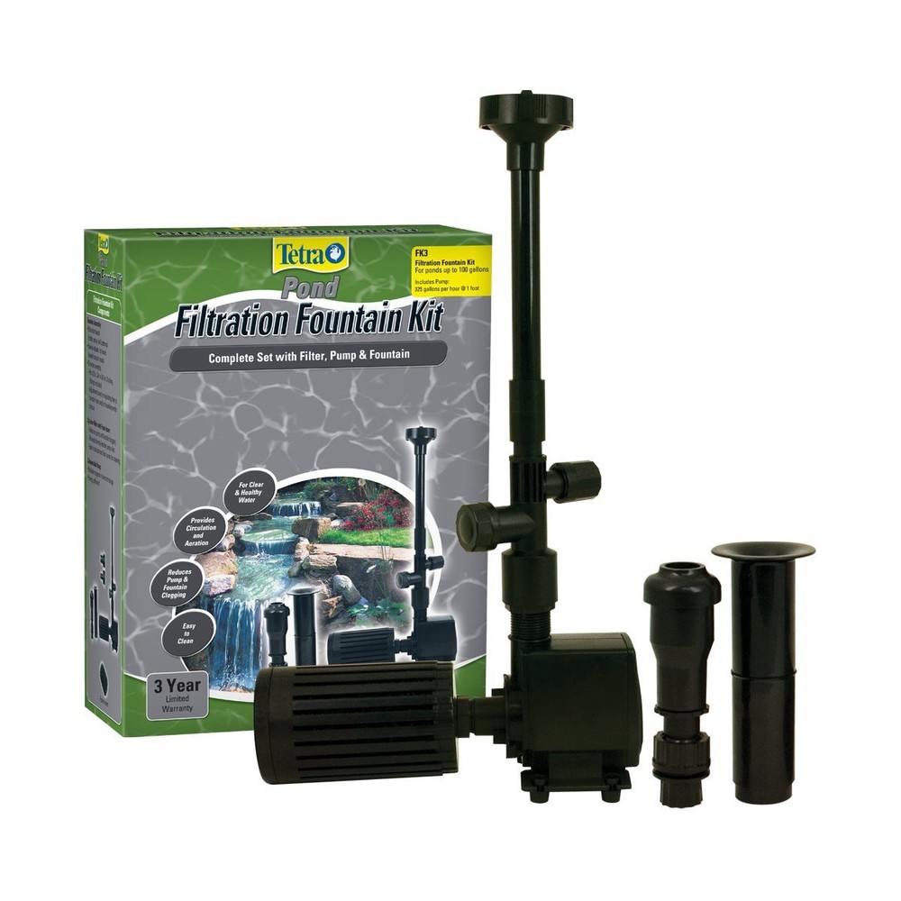 Filtration Fountain Kit, Tetra Pond 3 different models