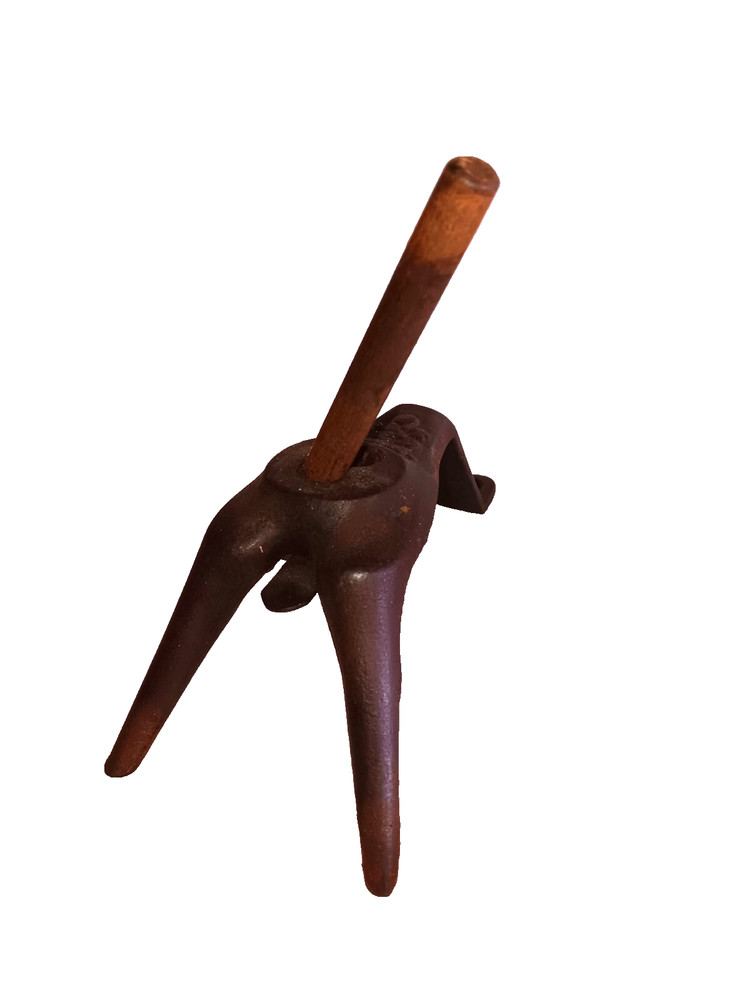 Antique !800s Cast Iron Three Legged Kitchen Knife Sharpener ?