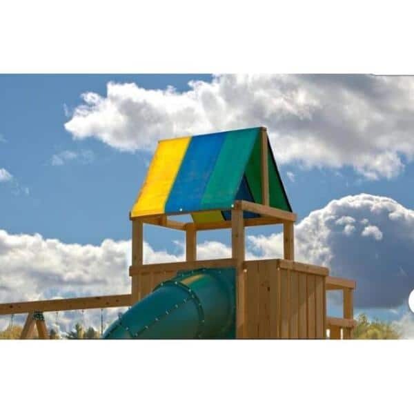 multi-color canopy kit | tarp replacement swing set playground playset slide sun