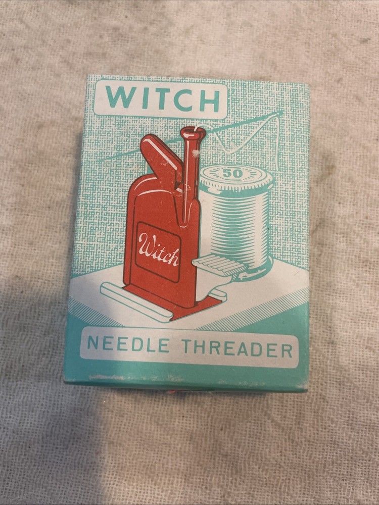 Vintage Witch Automatic Needle Threader, Original Box, Made in West Germany.