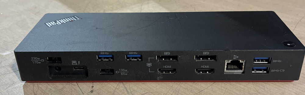 LENOVO THUNDERBOLT 3 DOCK