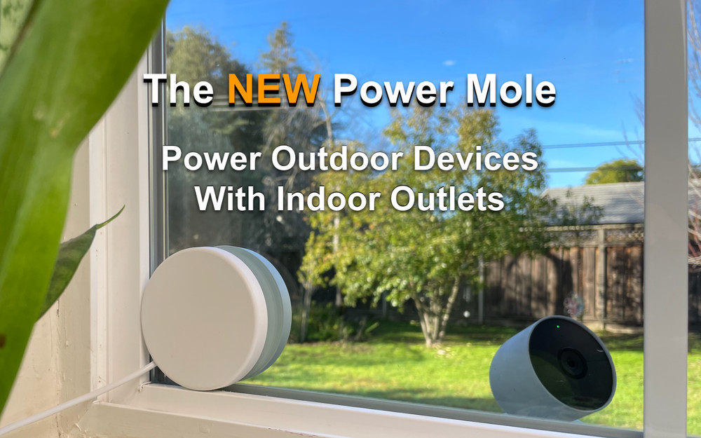 Power Mole - Wireless Power Through Windows for USB Cameras, Lights and More!