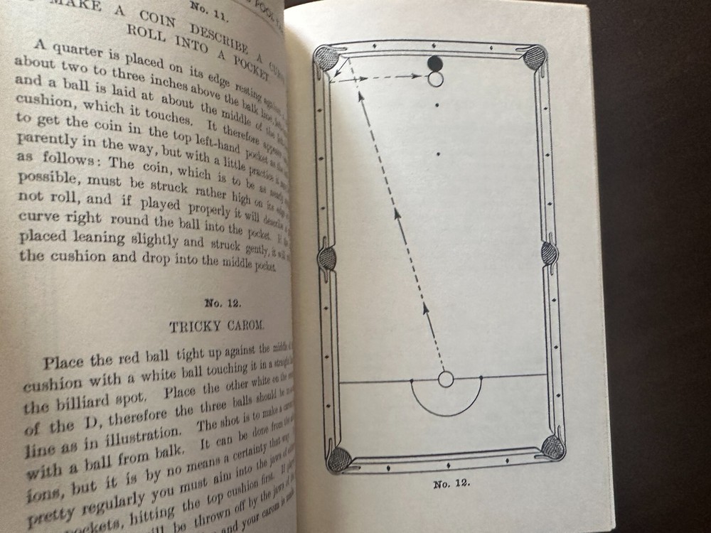 Tricks & Games On The Pool Table by Fred Herrmann 1967