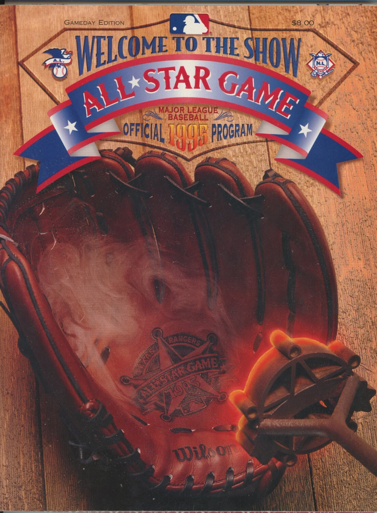 1995 MLB All Star Game OFFICIAL PROGRAM NEAR MINT Condition