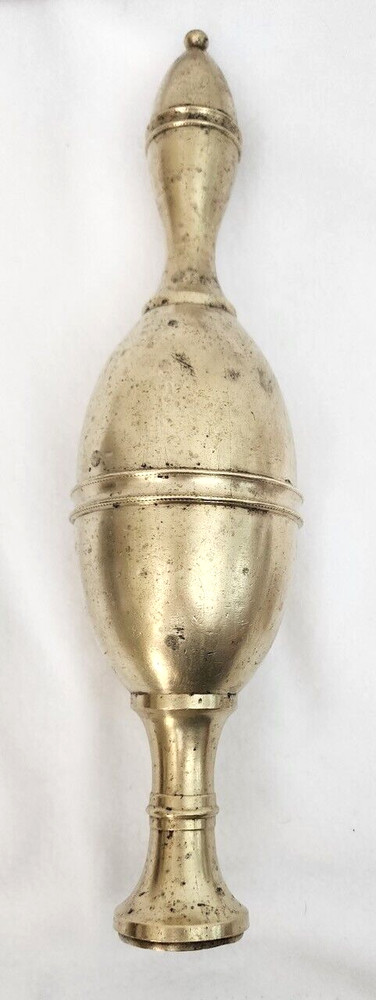 Andiron Brass Piece - Length 12”