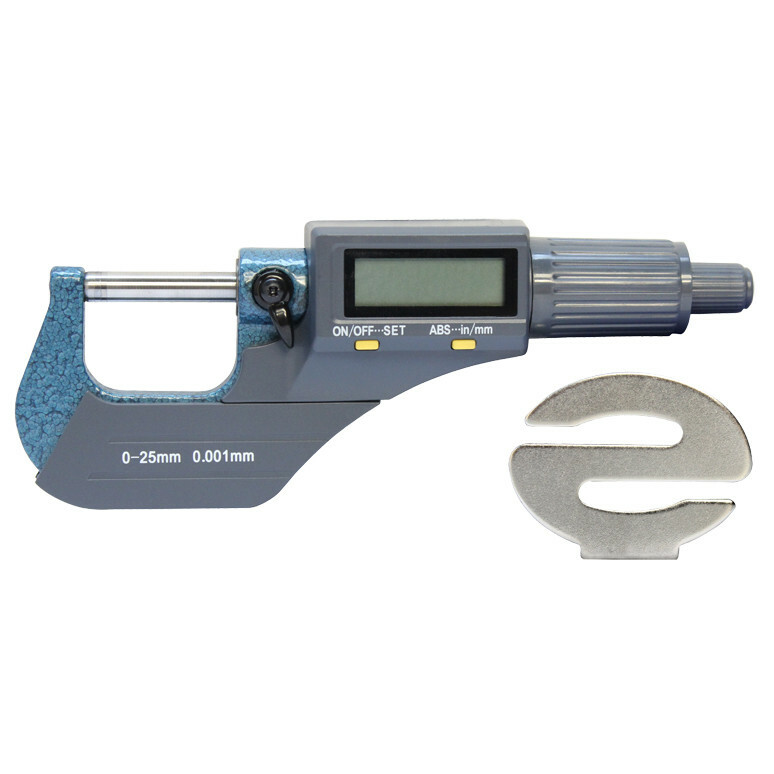 Electric Digital Micrometer Mechanical Tool .00005'' Resolution