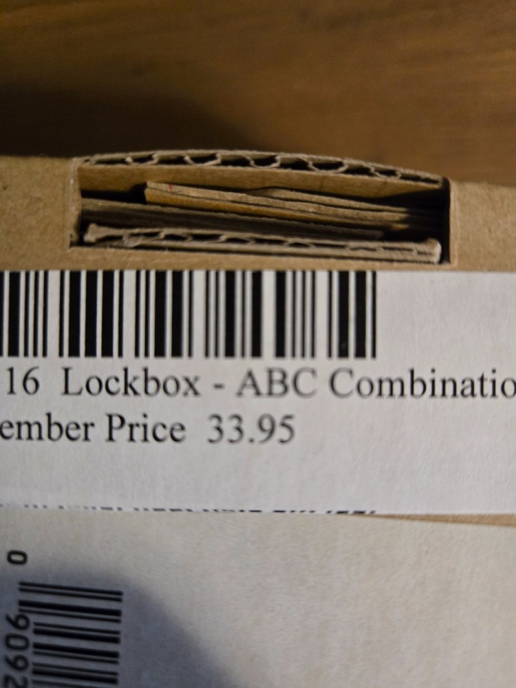 Combination Lock Box