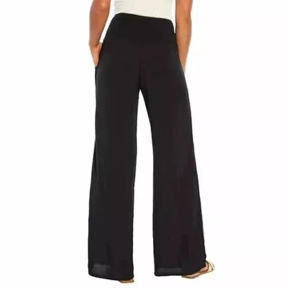 Three Dots Women's Elastic Pull On Pant with Pockets