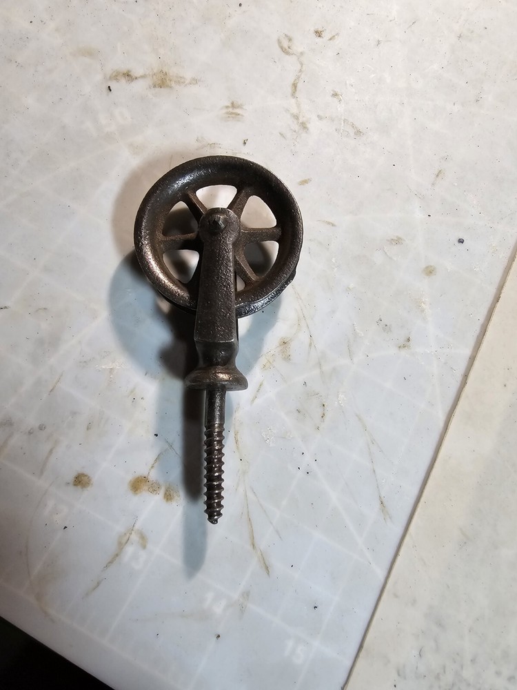 Small Vintage Pulley Control Block