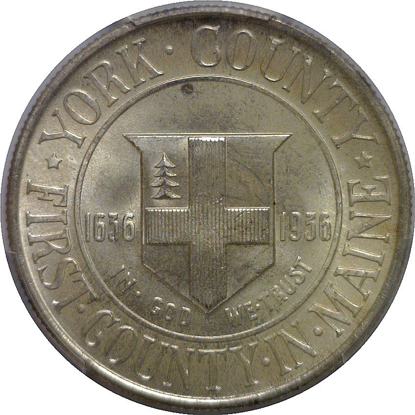 1936 York Commemorative Half Dollar PCGS MS-67