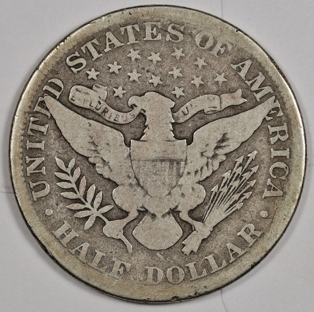 1898-s Barber Half. V.G. 197688