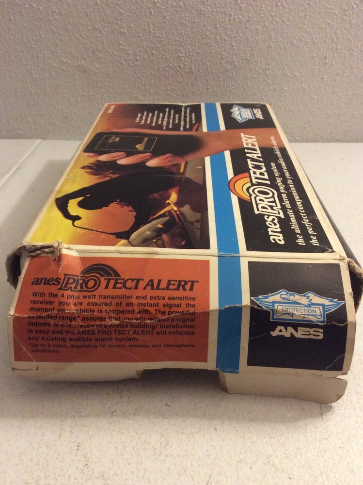 ANES Pro Tect Alert Paging Alarm System NEW OPEN BOX