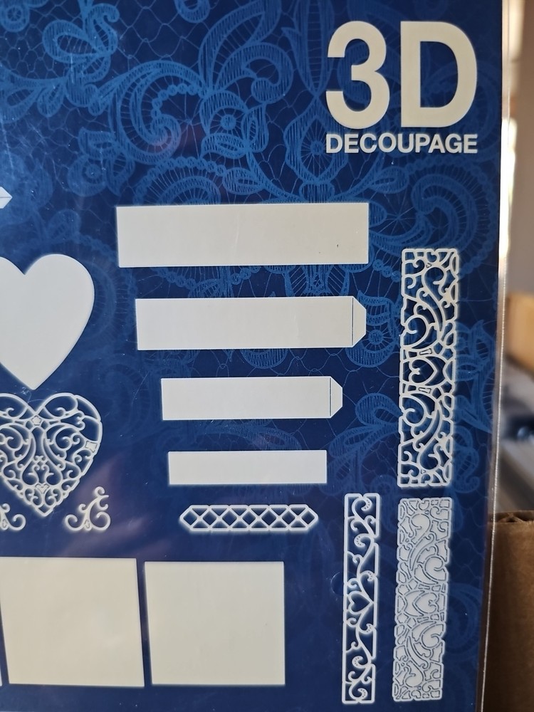 Tattered Lace Exploding Square Surprises Cutting Dies 507621 NEW 3D DECOUPAGE