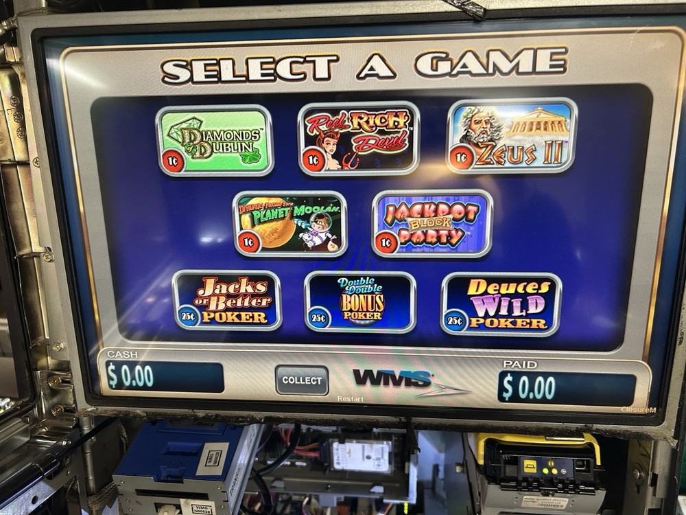 WMS BB2 MULTI GAME SOFTWARE 8 games