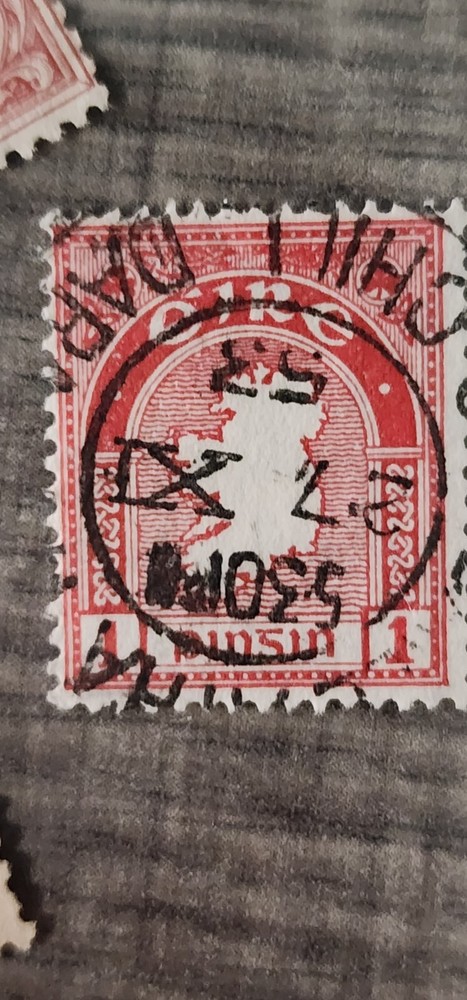 Eire Foreign 1c Red Stamp Used - #A936