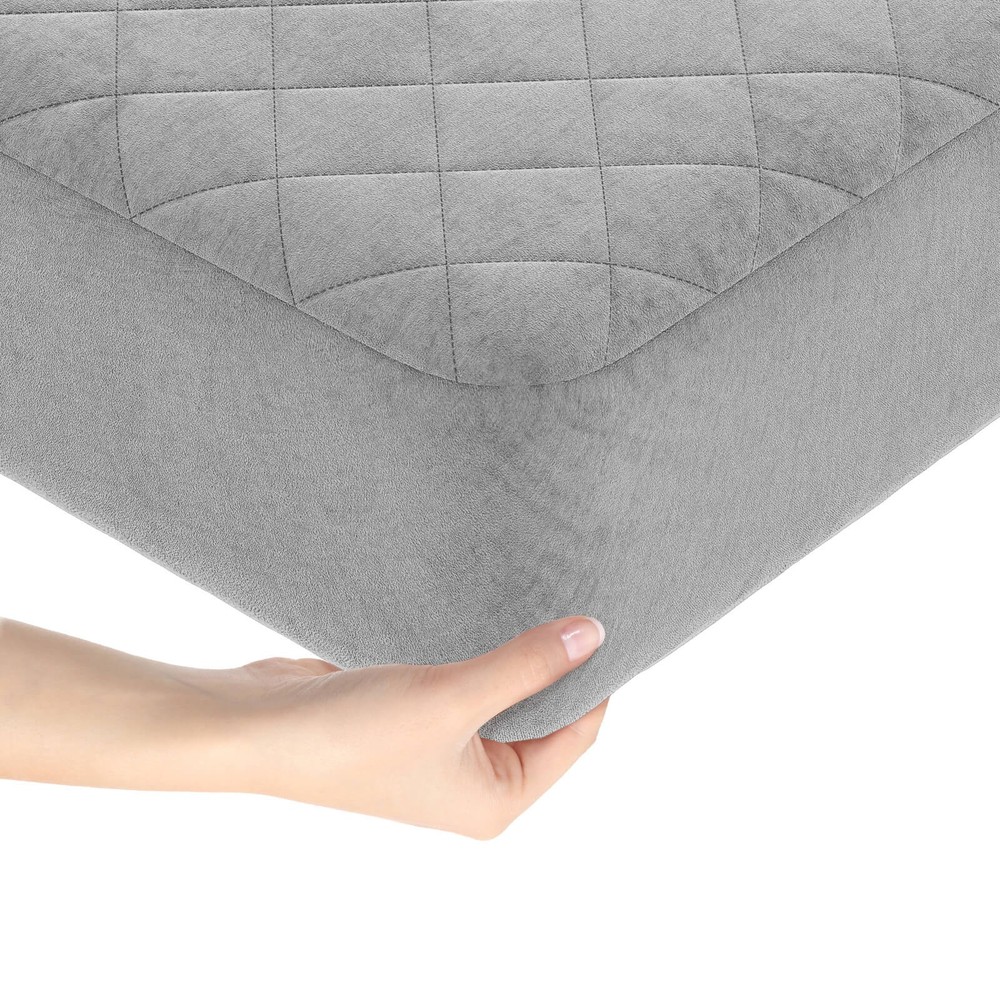 Queen Size Mattress Protector w/ Deep Pocket Sponge Padding Anti-slip Bottom