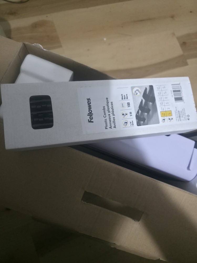 Fellowes Star + 150 Comb Binding Machine Manual Paper Binder for Documents